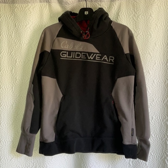 Cabela's Guidewear Black and Gray Pullover - Picture 1 of 7